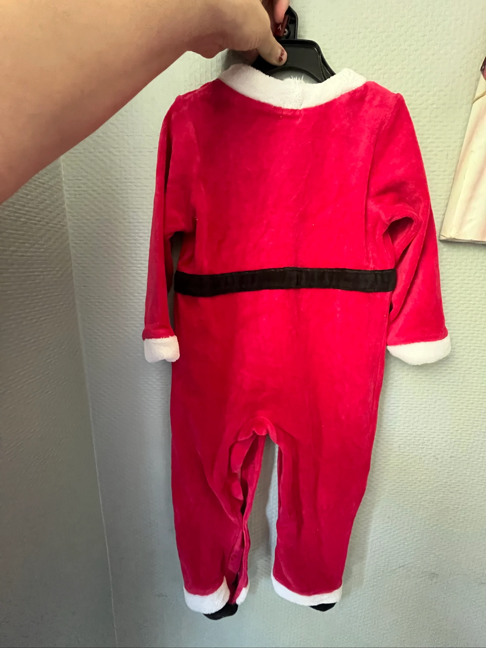 Pijama de Navidad Combinaison Surpyjama con Dibujos de Palabras Infantiles 36 meses (3 años) – photo 2